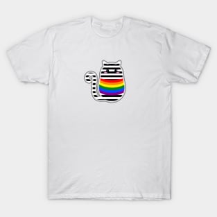 Ally LGBTQIA+ Pride Cat T-Shirt